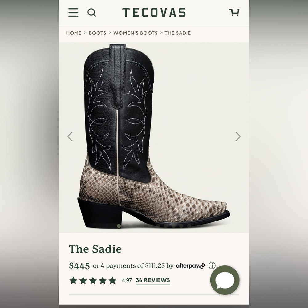 Tecovas The Sadie TRADE ONLY